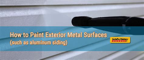 exterior paint for metal surfaces